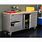 Stainless Steel Workbench with Storage