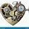 Steampunk Heart Clip Art