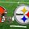 Steelers and Browns