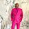 Steve Harvey Pink Suit