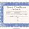 Stock Gift Certificate Template