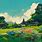 Studio Ghibli Landscape Art