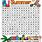 Summer Vacation Word Search Puzzles