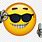 Sunglasses and Thumbs Up Emoji