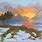 Sunrise Oil Painting