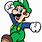 Super Mario Bros Classic Luigi