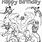 Superhero Birthday Coloring Pages