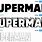 Superman Name Font