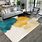 Teal and Yellow Area Rugs