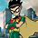 Teen Titans as Robin
