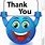 Thank You Blue Emoji