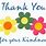Thank You for Your Kindness Clip Art