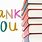 Thank You with Books