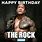 The Rock Happy Birthday Meme
