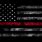 Thin Blue and Red Line Flag Wallpaper