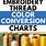 Thread Color Conversion Chart