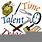 Time and Talent Clip Art