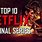 Top Ten Shows On Netflix