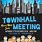Town Hall Meeting Poster