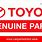 Toyota Parts Logo