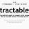 Tractable Definition