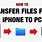 Transfer Files From iPhone to PC