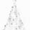 Transparent White Christmas Tree