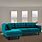 Turquoise Sectional