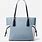 Two Tone Blue Gab Purse