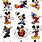 Types of Mickey Mouse