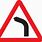 UK Bend Symbol Traffic Sign