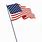 USA Flag Pole SVG