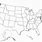 USA Map Blank