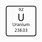 Uranium Symbol