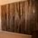 Vertical Wood Plank Wall