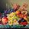 Vintage Still Life Fruit Paintings