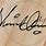 Virat Kohli Signature