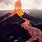 Volcano Erupting Magma