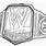 WWE Title Coloring Page