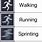 Walking/Running Sprinting Meme