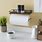 Wall Mounted Paper Towel Holder with Shelf