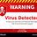 Warning Virus Detected