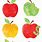 Watercolor Apple Clip Art