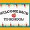 Welcome Back to School Printable