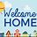 Welcome Home Free Printable Clip Art