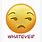 Whatever Emoji Face