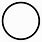 White Circle Symbol