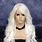 White Human Hair Wig