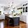 White Kitchen Cabinets with Island