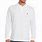 White Long Sleeve Polo Shirts for Men